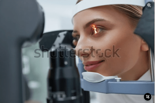 An ocular examination